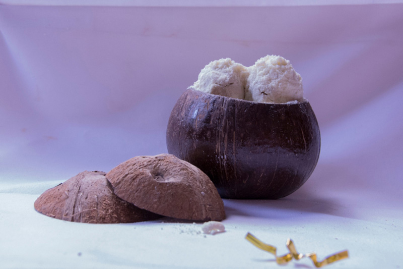 Milk Cocomate and Coconut Shell by Amina Rabiu Bako, Participant of World Coconut Day 2021 Competition