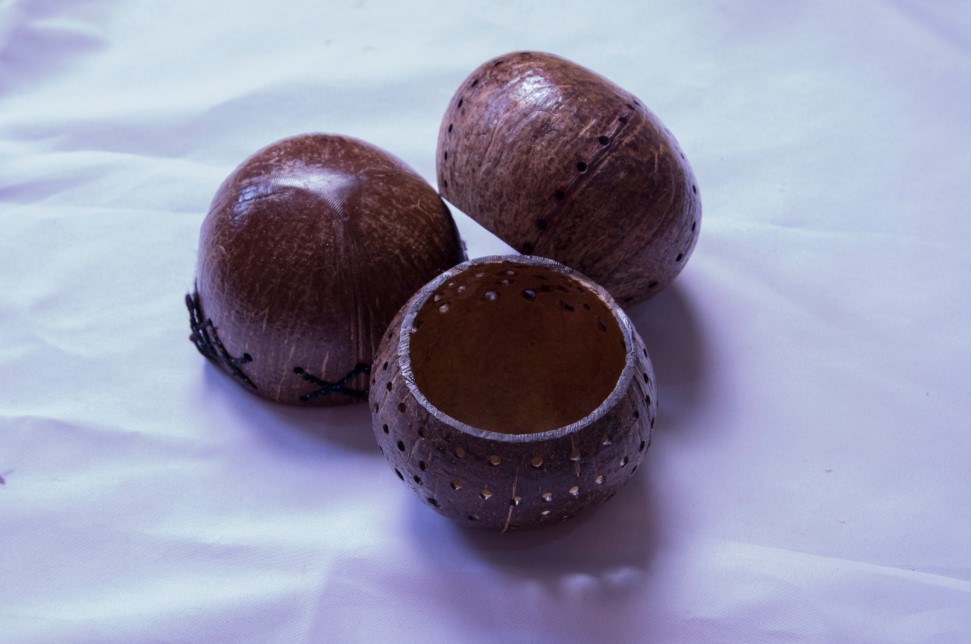 Coconut Shell Bowls by Amina Rabiu Bako, Participant of World Coconut Day 2021 Competition
